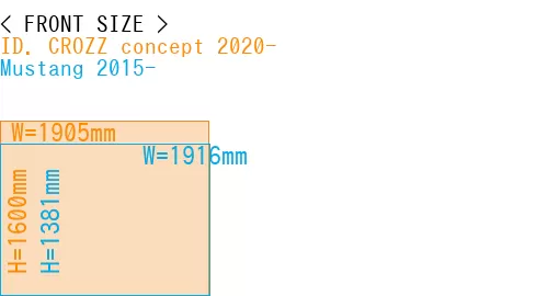 #ID. CROZZ concept 2020- + Mustang 2015-